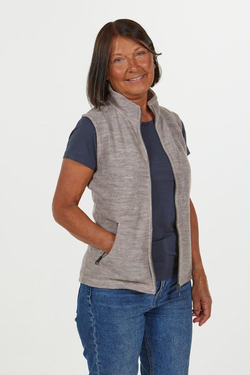 Ivanhoe of Sweden Flora Vest Dame - Lichen Green -