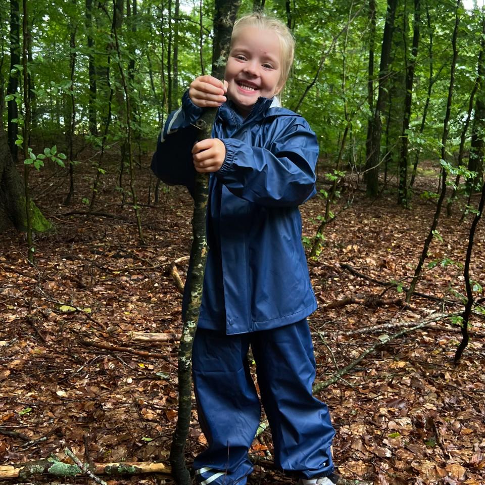 Elka Elements Regnsæt Børn - Rød -