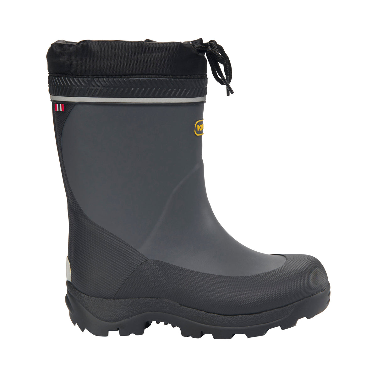 Viking Storm Warm Børnegummistøvler - Sort - Sort