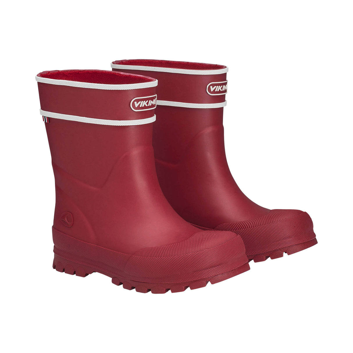 Viking Alv Jolly Kids Rubber Boots Gummistøvler Børn - Red -