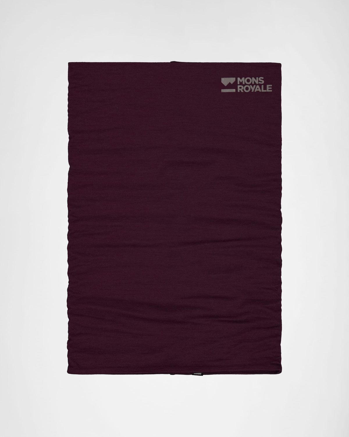 Mons Royale Double Up Merino Neckwarmer Halsedisse Dame / Herre - Fig - - 100102-1171-347-202