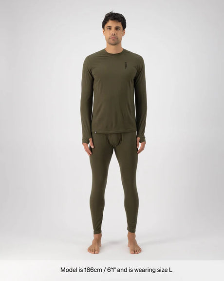 Mons Royale Cascade Merino Base Layer Long Sleeve Skiundertrøje Herre -