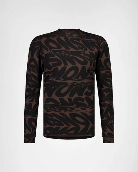 Mons Royale Cascade Merino Base Layer Long Sleeve Skiundertøj Sæt Herre - Signal Lost Cedar -