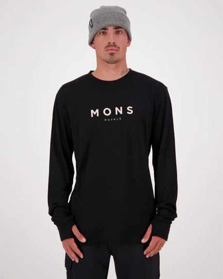 Mons Royale Yotei Merino Classic Long Sleeve Skiundertrøje Herre -