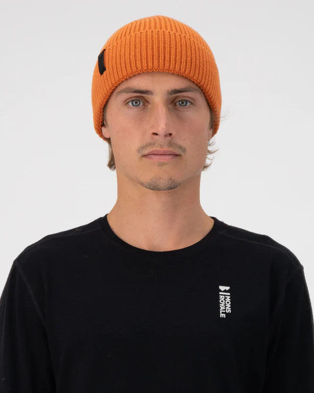 Mons Royale Fjord Merino Beanie Hue Dame / Herre -