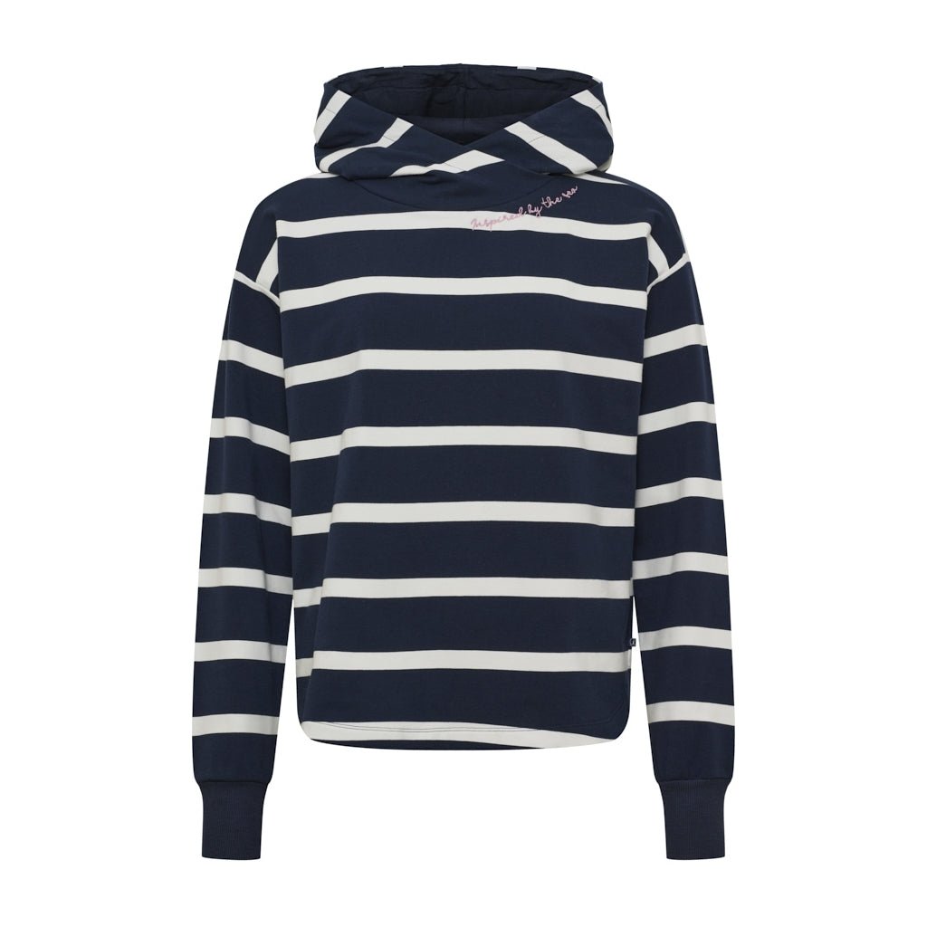 Sea Ranch Gaya Damehoodie - Dark Navy/Pearl