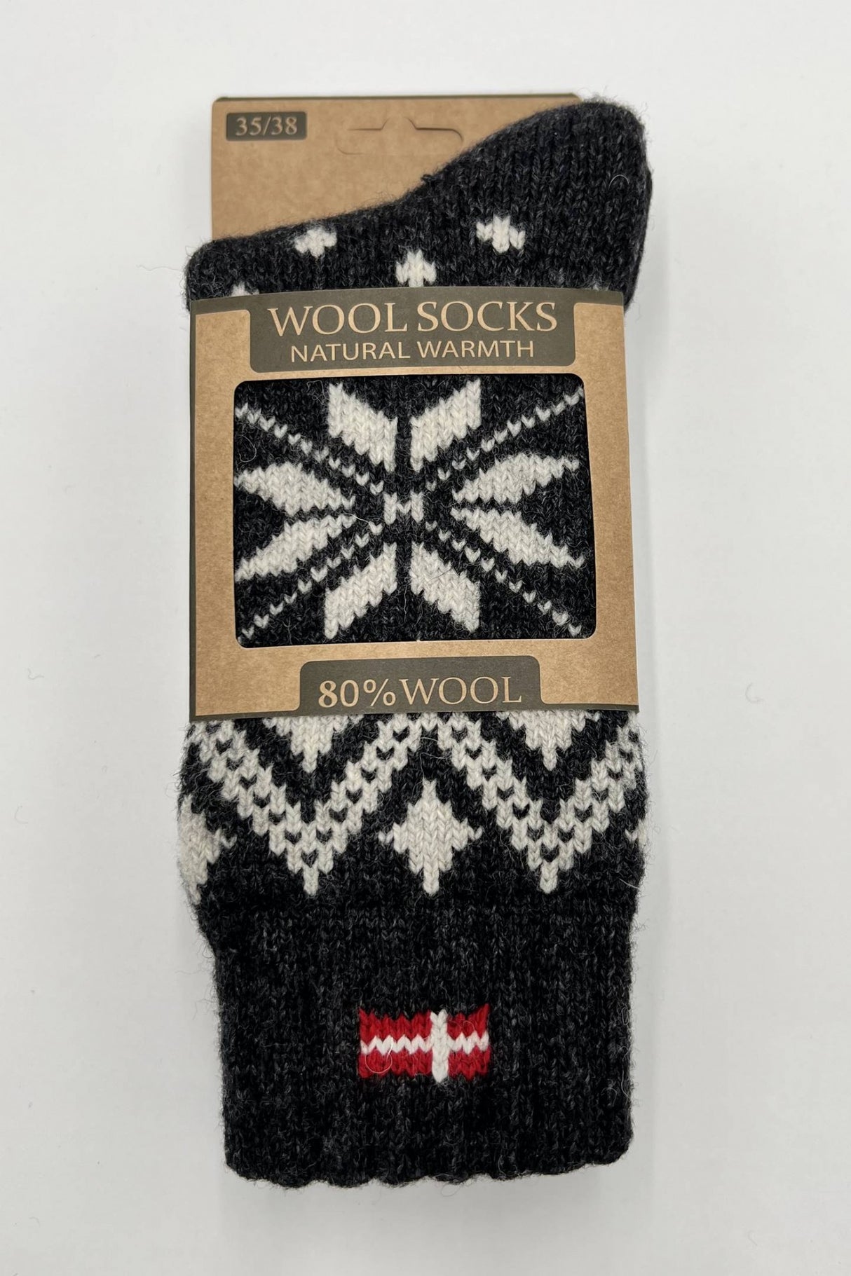 Woolwear Ragsokker Dame Herre - Koksgrå