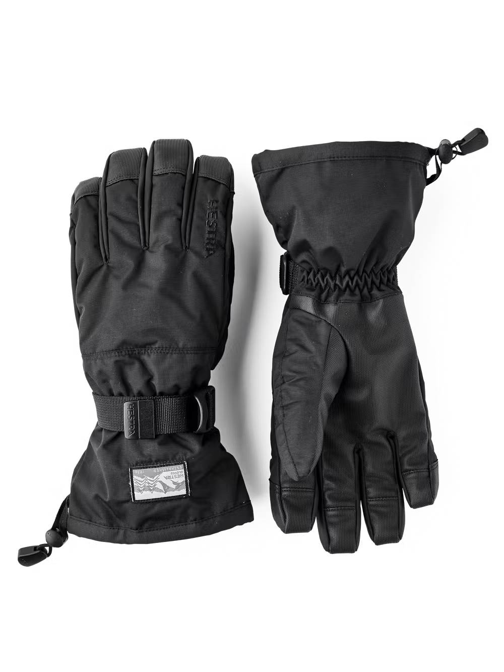 Hestra Gauntlet Sr 5-finger Skihandsker - Black - Black