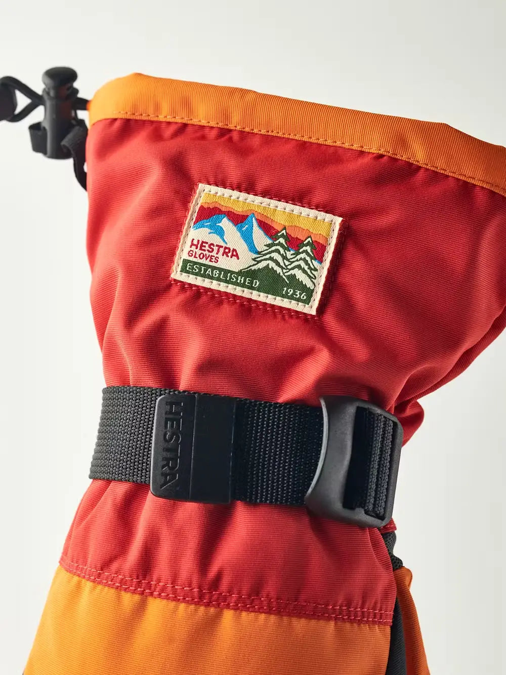 Hestra Gauntlet Sr. - mitt Skiluffer Dame / Herre - Orange / Light red -