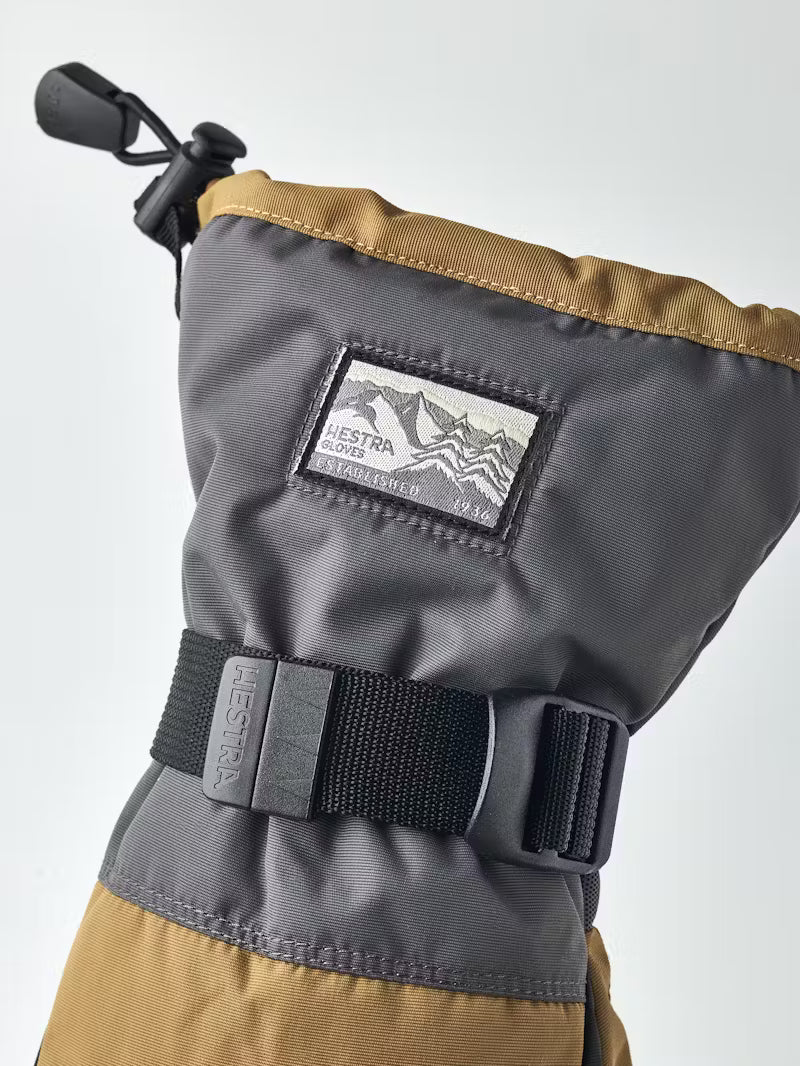 Hestra Gauntlet Sr. - mitt Skiluffer Dame / Herre - Dark sand/Graphite -