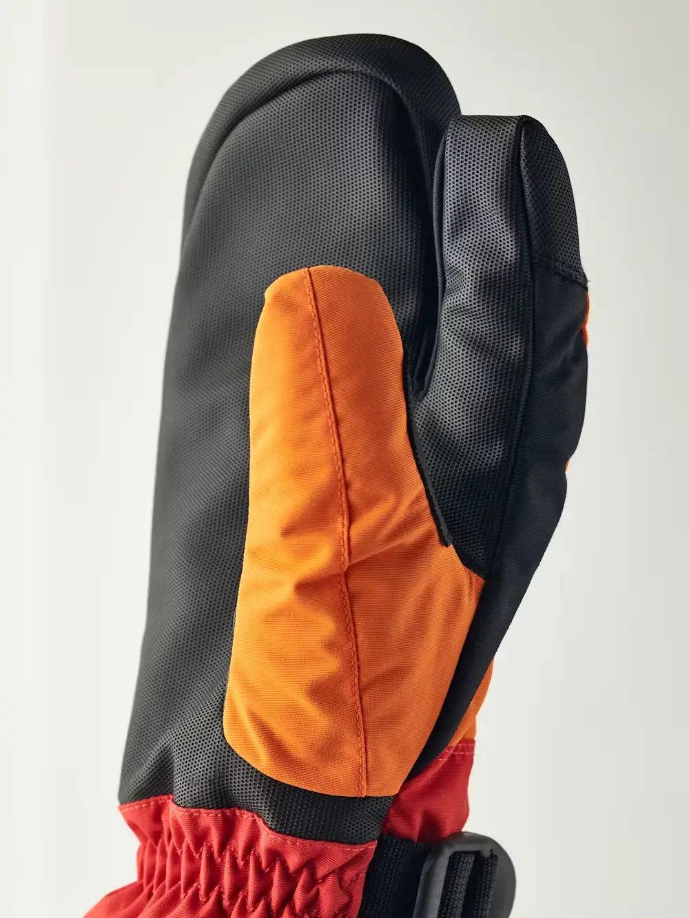 Hestra Gauntlet Sr 3-finger Skihandsker Dame / Herre - Orange / Light red -