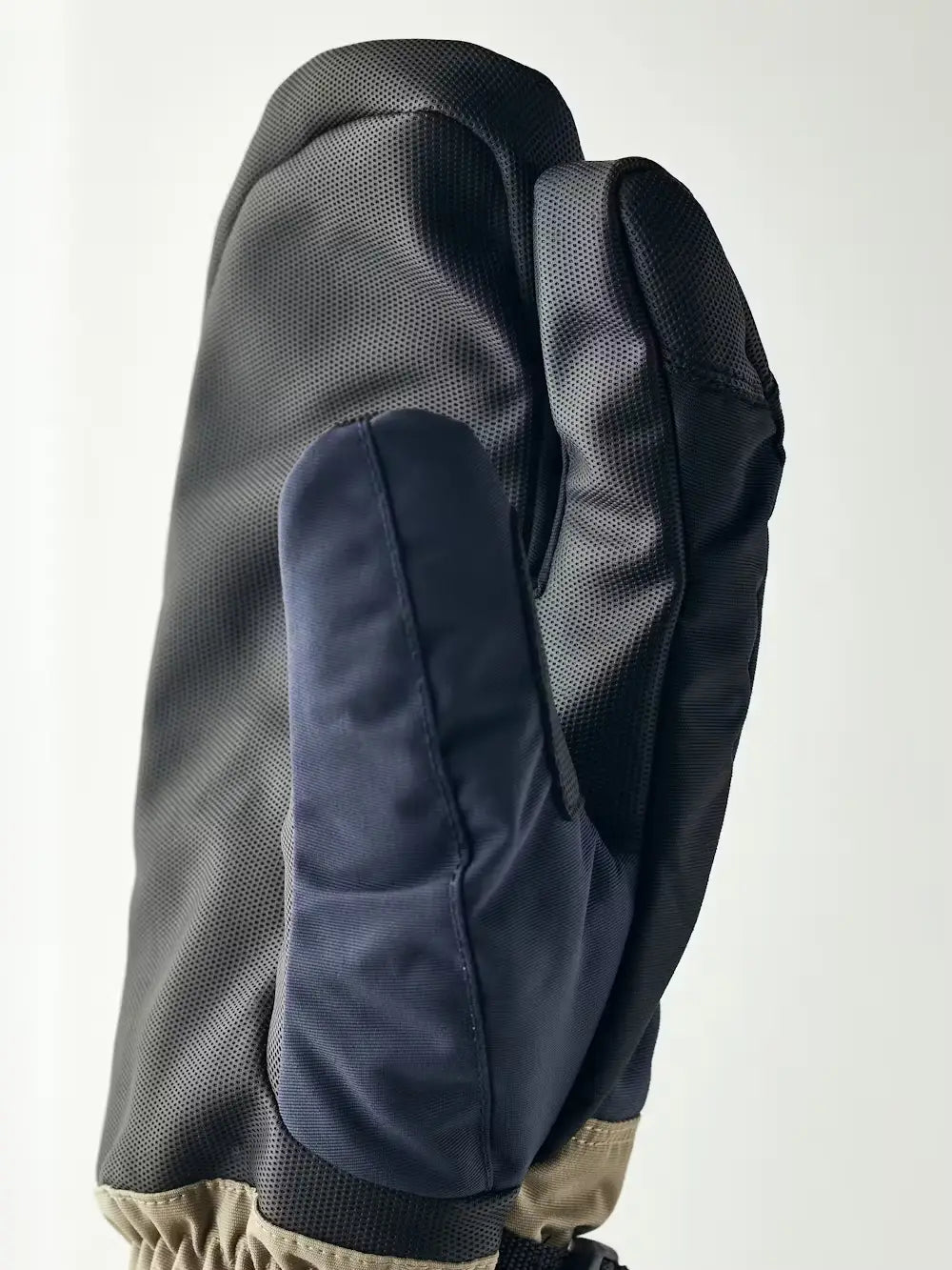 Hestra Gauntlet Sr 3-finger Skihandsker Dame / Herre - Dark navy / Beige -