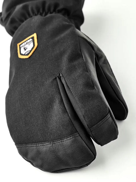 Hestra CZone Mountain - 3 finger Skihandsker Dame / Herre - Black -