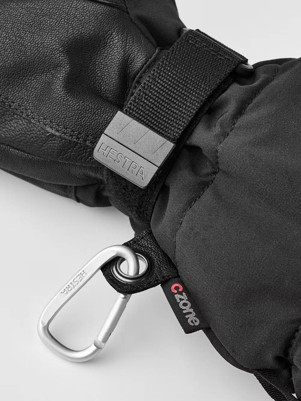 Hestra Heater Gauntlet - 5 finger Skihandsker Dame / Herre - Black -