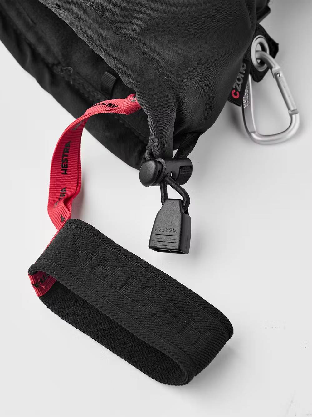 Hestra Heater Gauntlet - 5 finger Skihandsker Dame / Herre - Black -