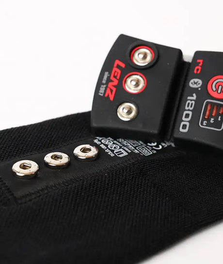 Lenz Heat Sock 6.1 Toe Cap Compression Varmesokker - Skisokker med varme -