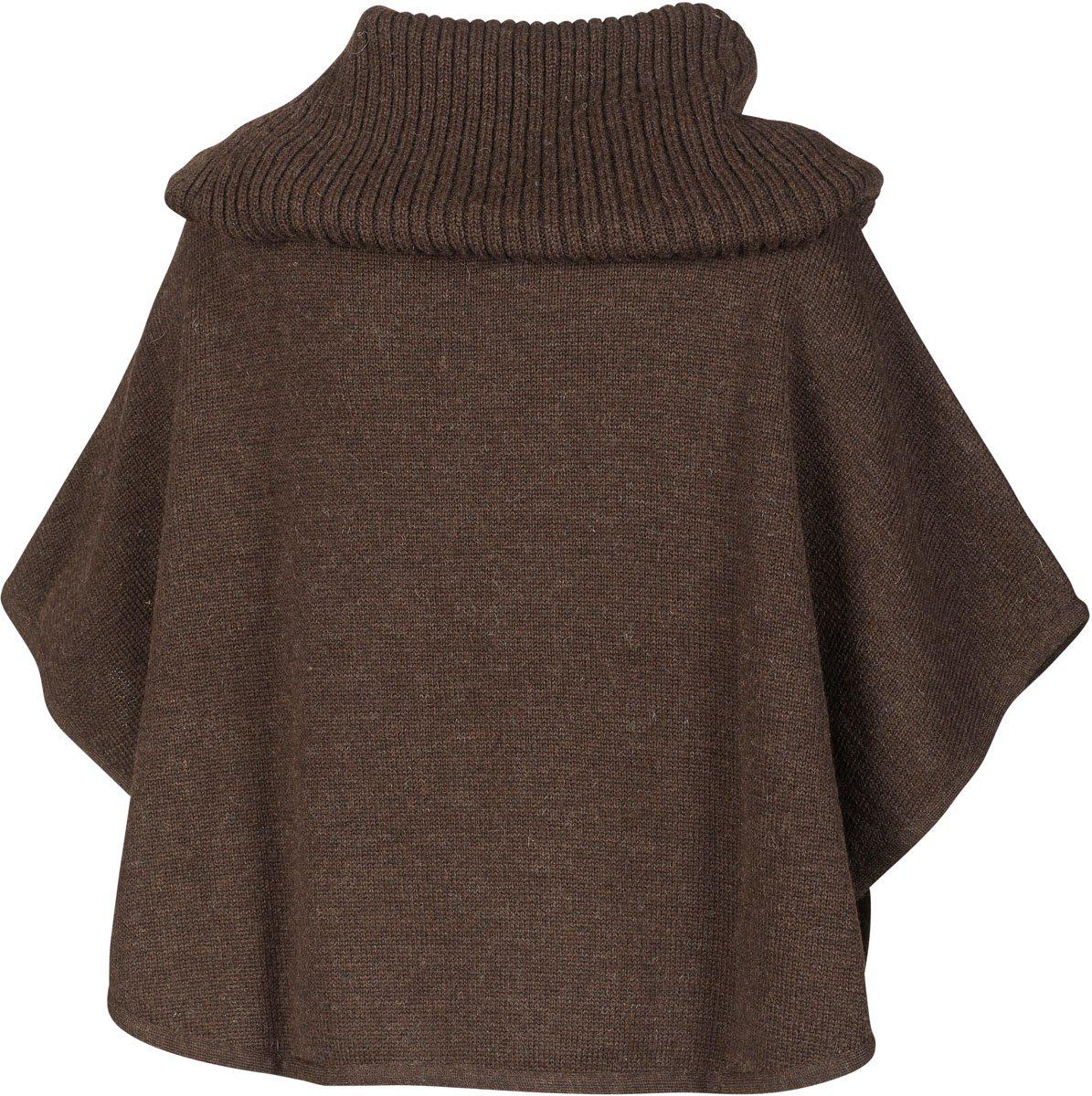 Ivanhoe - Nabben Poncho - Coffee Bean -