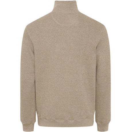 Sea Ranch Cromwell Langærmet Sweater med Lynlås Herre - Oxford Tan -