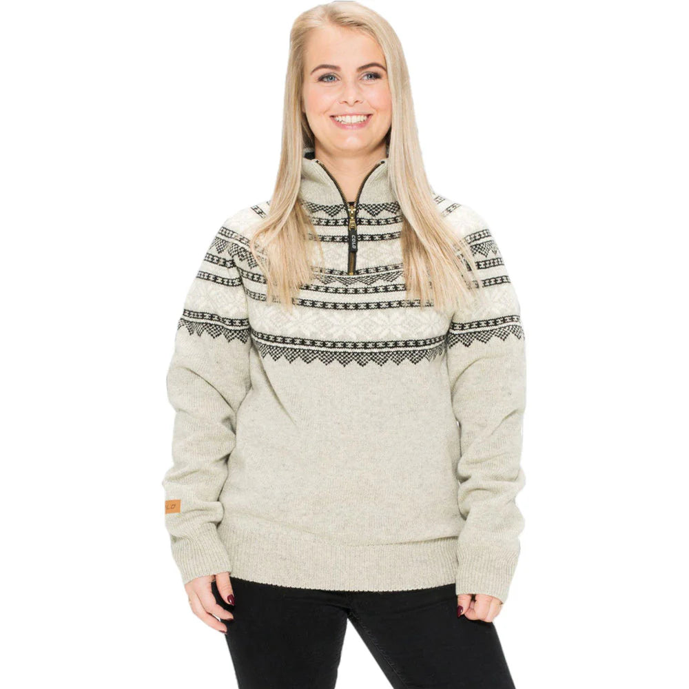 COLD Bodö Lady Windstopper Dame - Light Grey/Offwhite