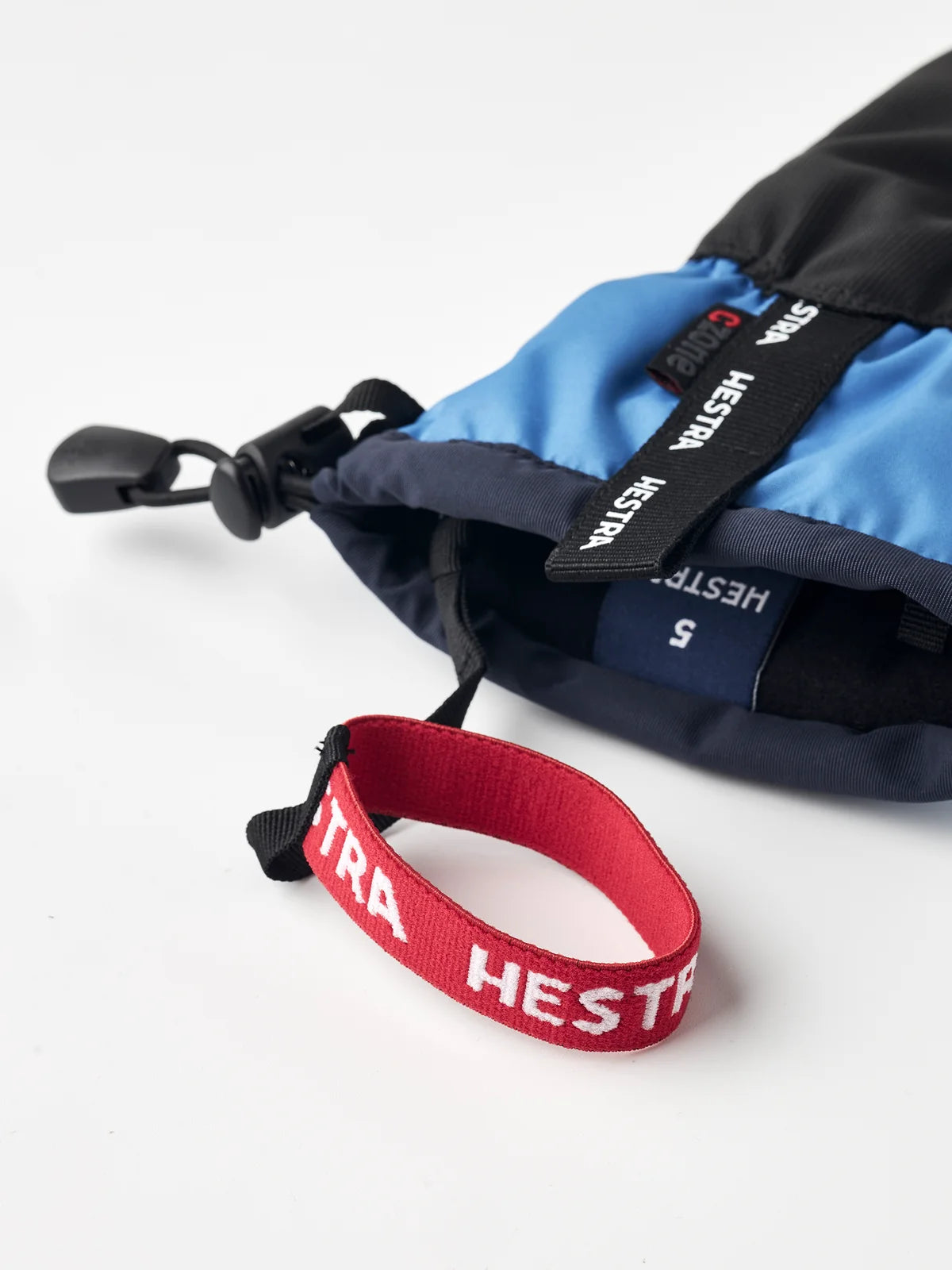 Hestra Gauntlet CZone Jr. 3-finger Skihandsker Børn - Dark navy & Sky blue