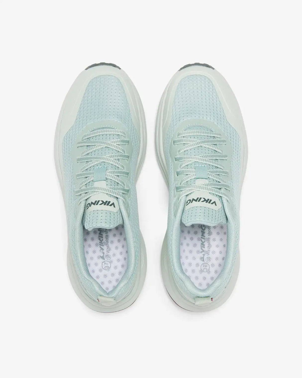 Viking Motion Low W Sneakers Dame - Green/Old Rose -