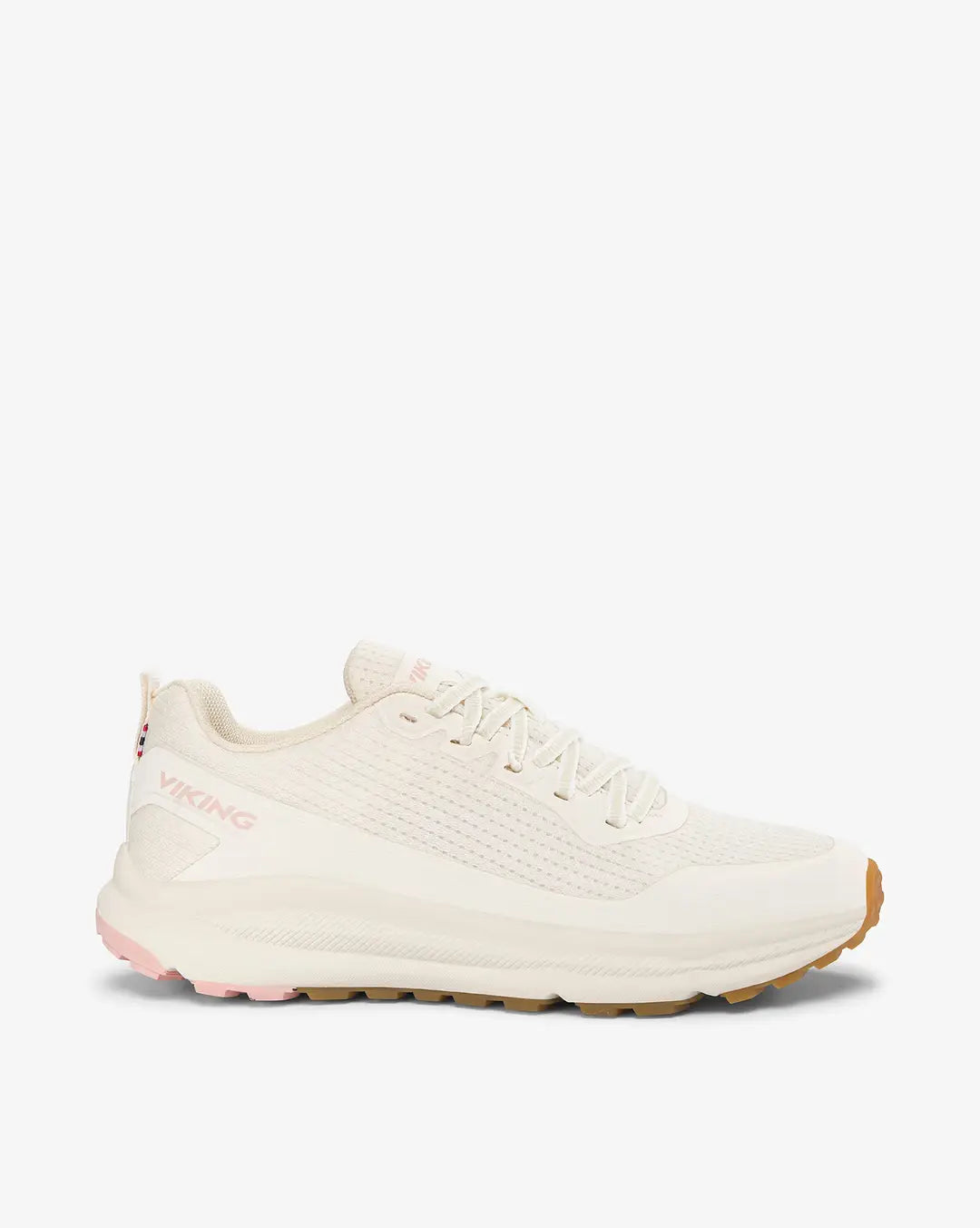 Viking Motion Low W Sneakers Dame - Cream/Light Pink - Cream Light Pink
