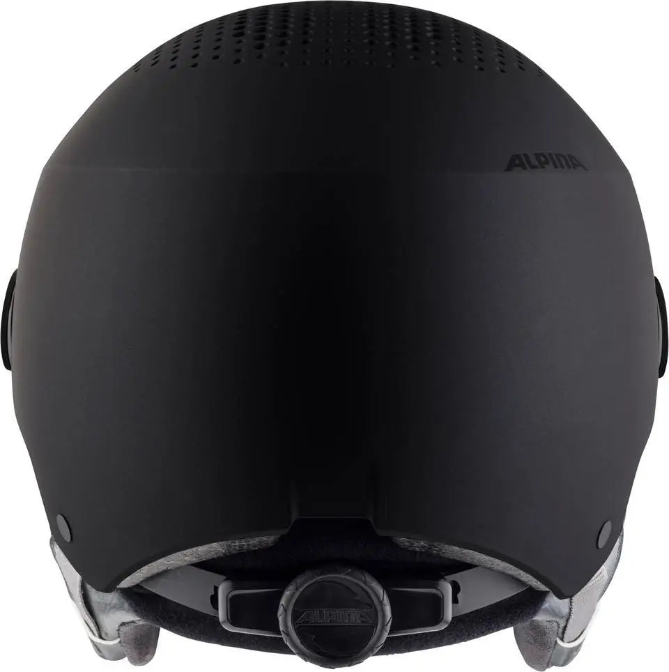 Alpina Arber Visor Q-Lite Skihjelm Dame / Herre - Black Matt -