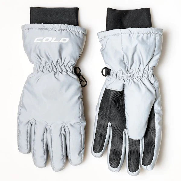COLD Reflective Gloves Junior - Silver