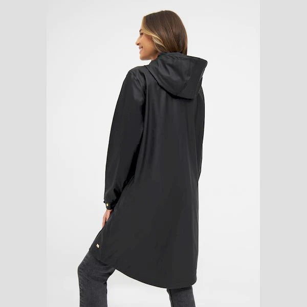 Ticket Woman Zille Regnjakke Dame - Black -