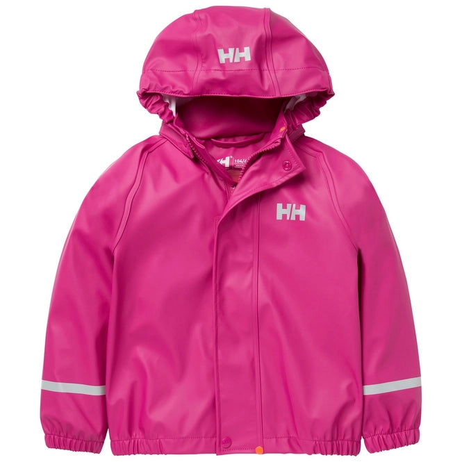 Helly Hansen Kids' Bergen 2.0 PU Rainset Regnsæt Børn - Magenta -