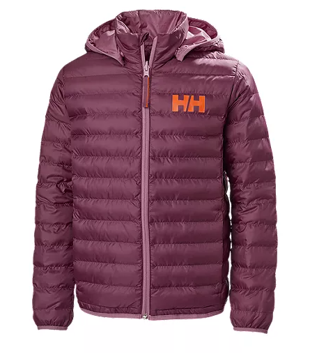 Helly Hansen Juniors' Infinity Insulator Jacket Vendbar Jakke Børn - Magenta Haze