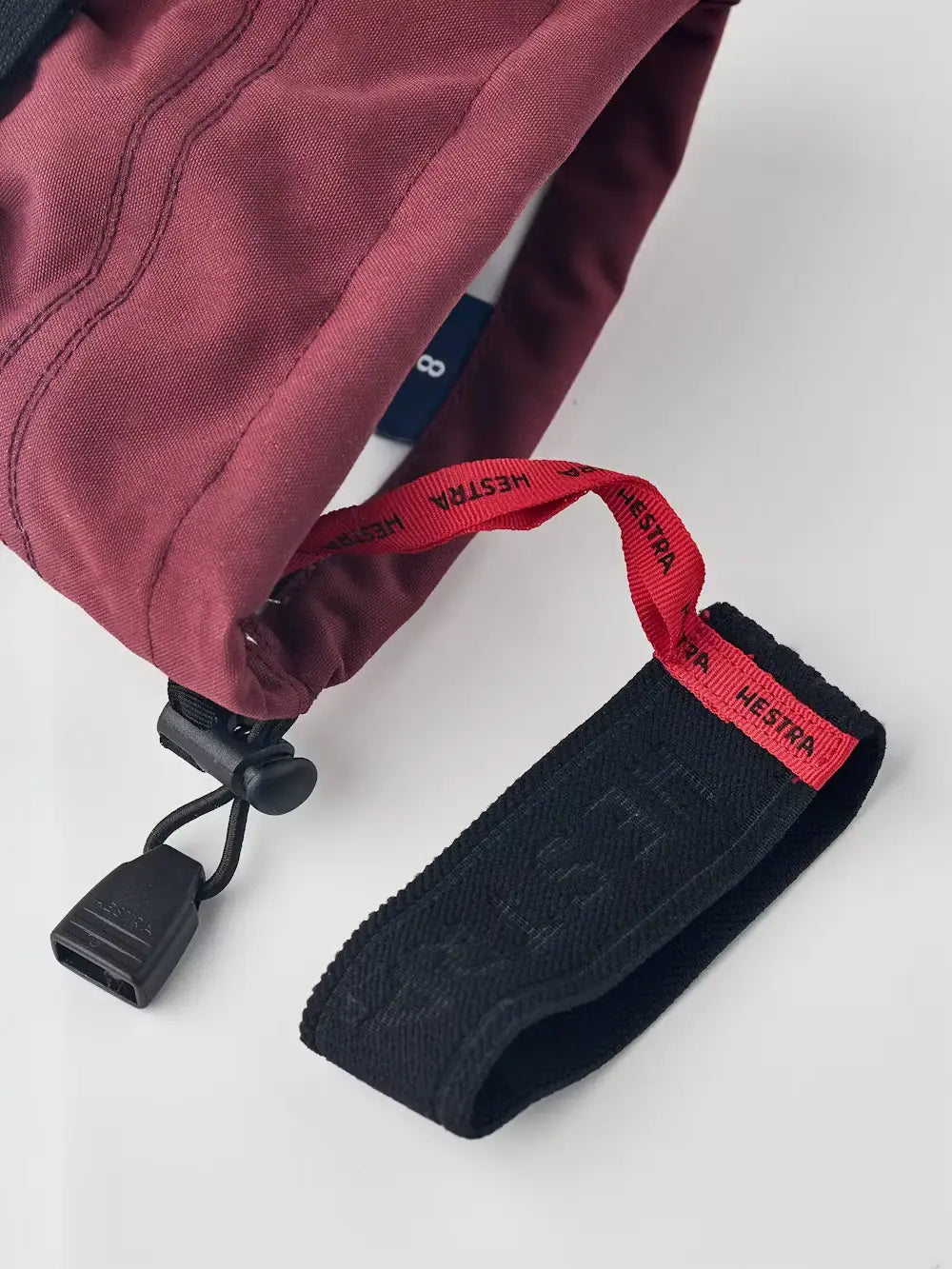 Hestra Army Leather Heli Ski 5-finger Skihandsker Dame / Herre - Bordeaux -