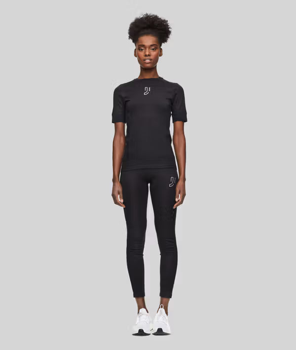 Johaug Lithe Tech-Wool Tee - True Black