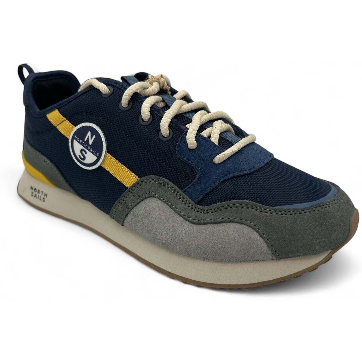 North Sails Horizon Jet Sneakers Herre - Navy-Gray-Yellow -