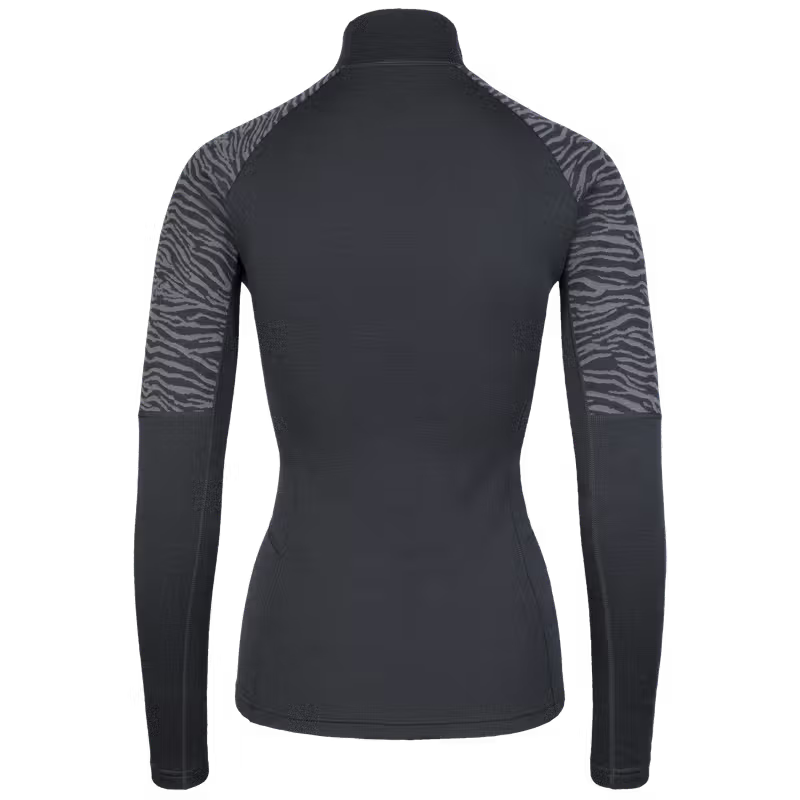 Johaug Elevate Wool Half Zip - True Black
