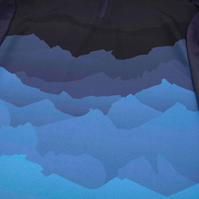 Kjus Women Motion Print Half-Zip Skiundertrøje Dame -