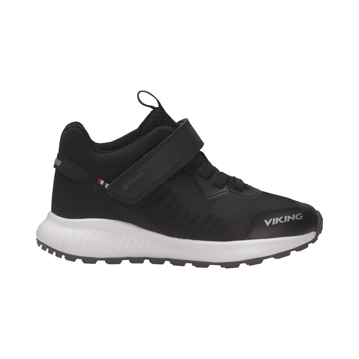 Viking Aery Tau Mid GTX Kids Sneaker Børn - Black - Black