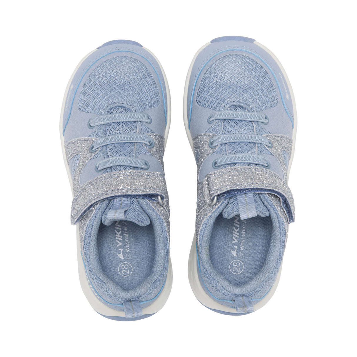 Viking Fun Glitter GTX 1V Sneakers Børn - Iceblue -