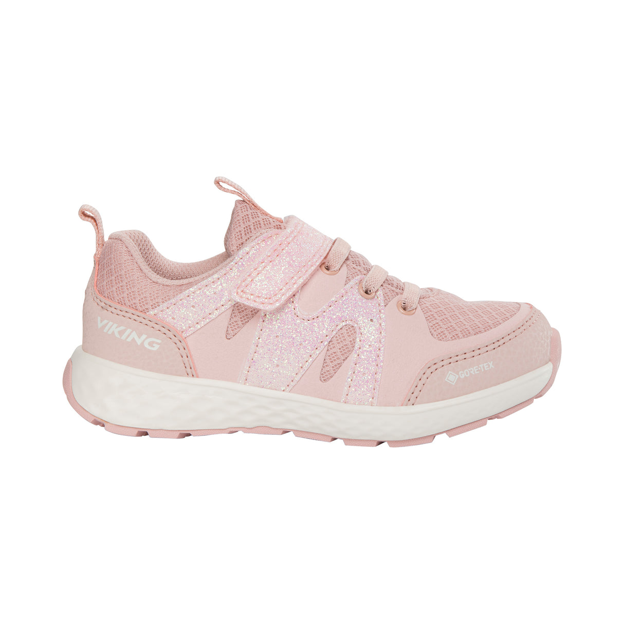 Viking Fun Glitter GTX 1V Sneakers Børn - Light Pink - Light Pink
