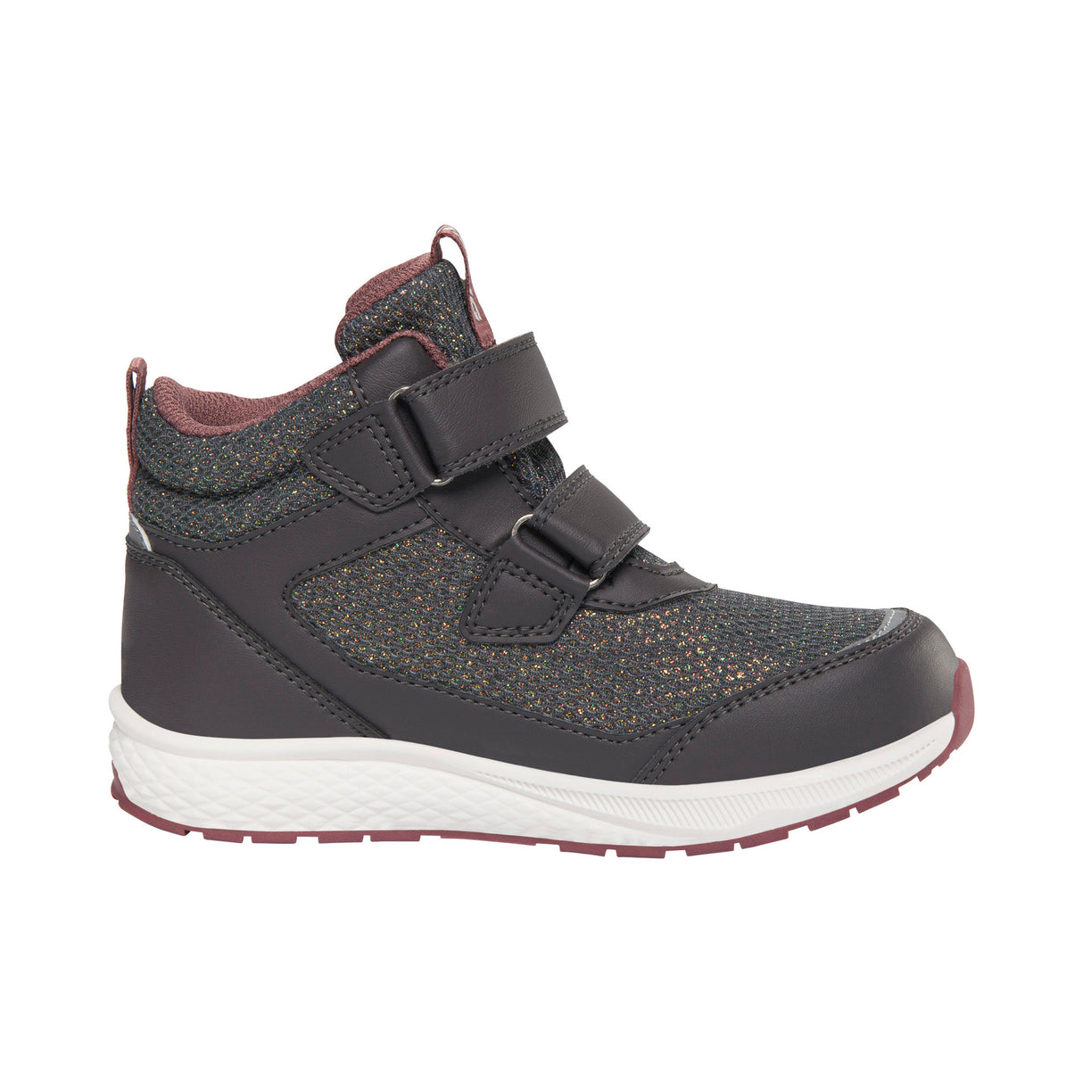 Viking Bouncy Glitter Mid GTX 2V Børnesko - Charcoal