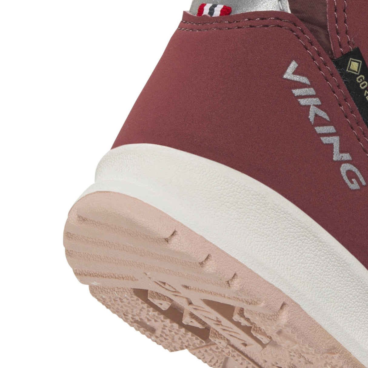 Viking Belle Butterfly Warm GTX 2V Børnestøvler - Dark Pink -