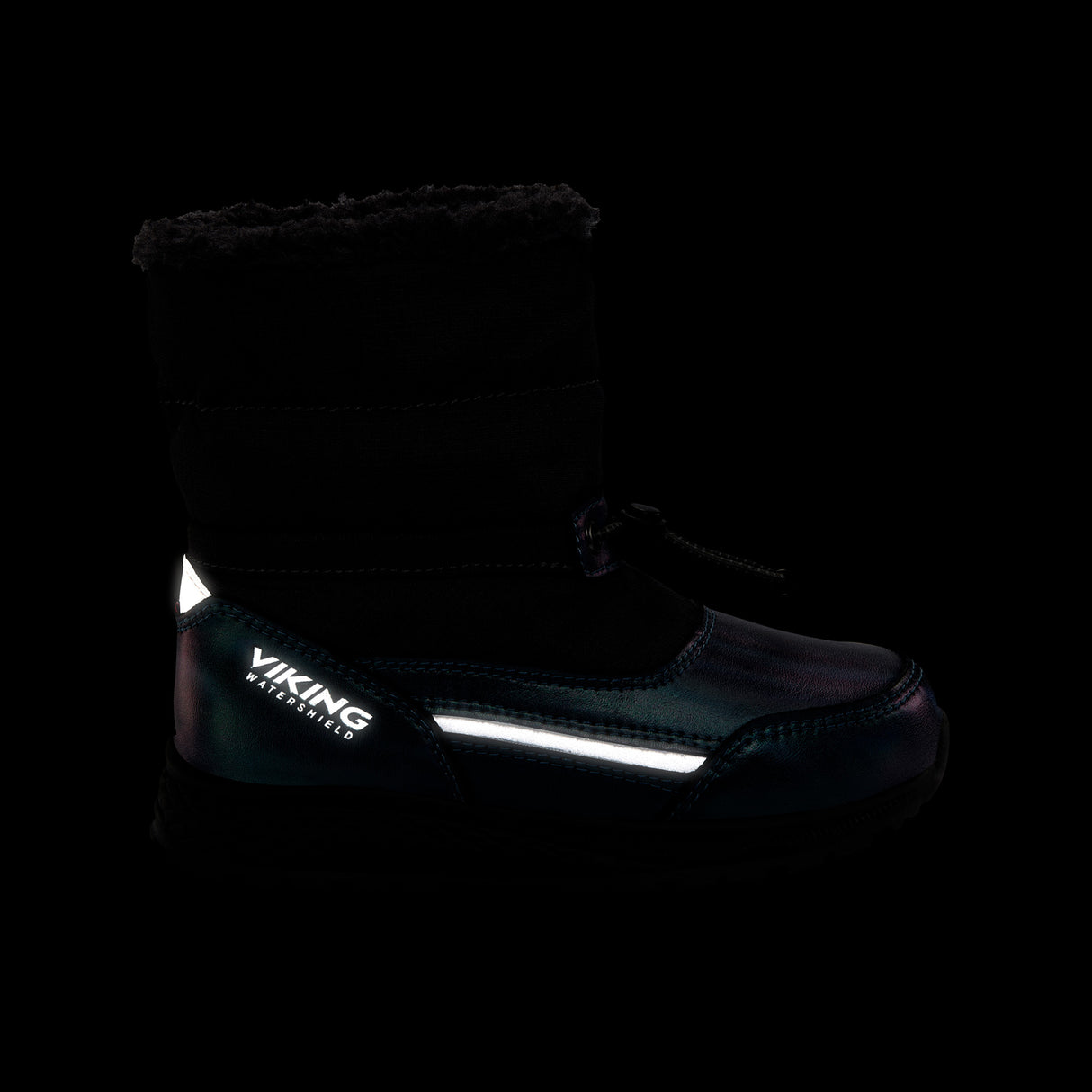 Viking Equip Shine Warm WP Pull-On Børnestøvle - Charcoal