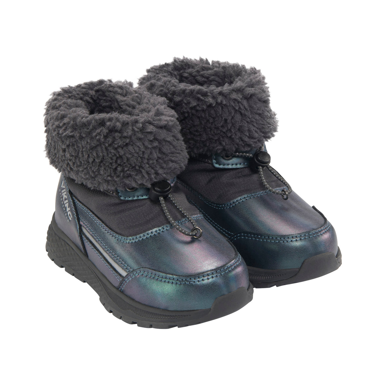 Viking Equip Shine Warm WP Pull-On Børnestøvle - Charcoal