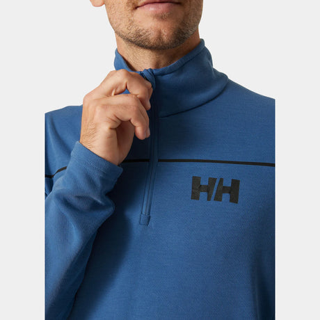 Helly Hansen Men's HP Quick-Dry Half-Zip Skiundertrøje Herre - Azurite -