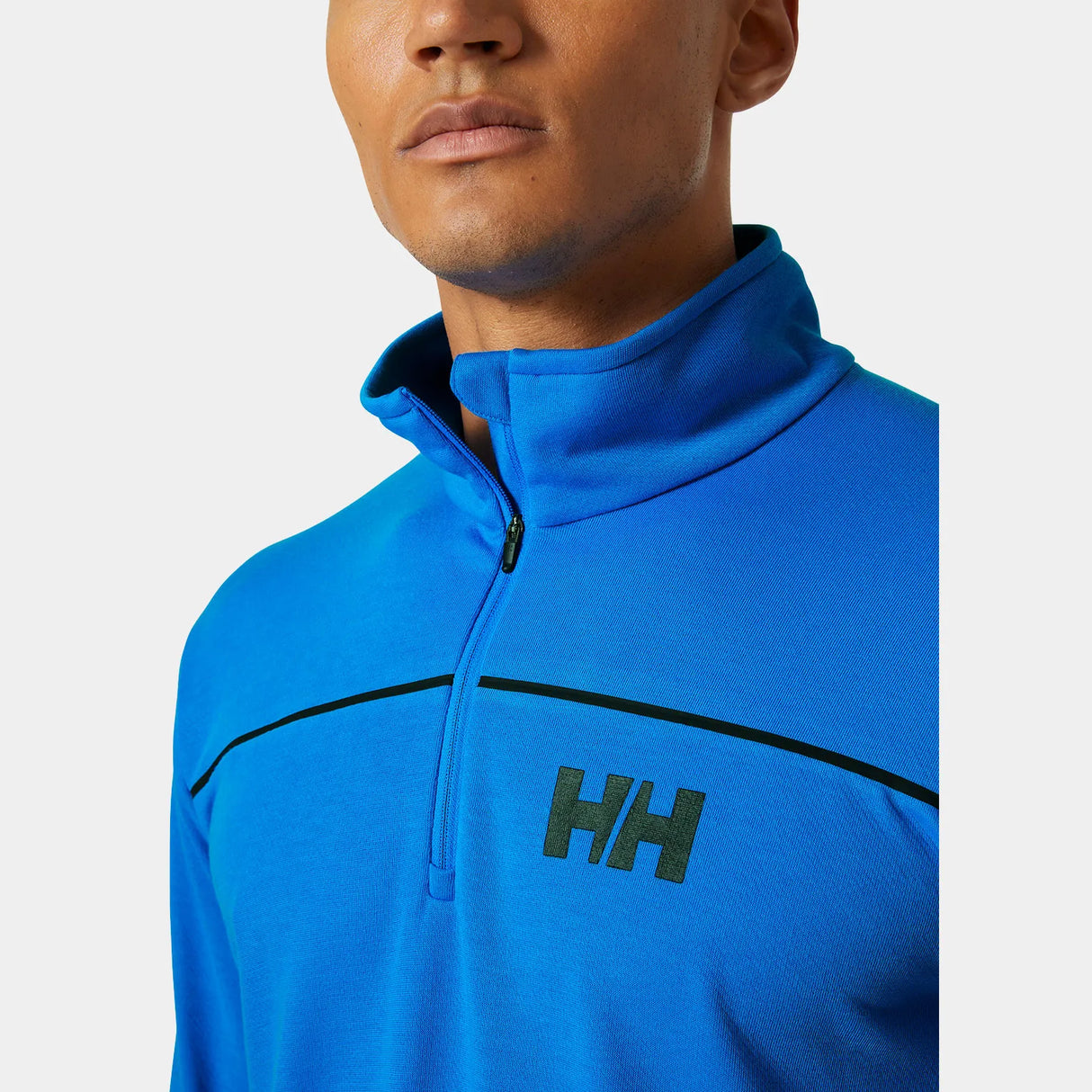 Helly Hansen Men's HP Quick-Dry Half-Zip Skiundertrøje Herre - Electric Blue -