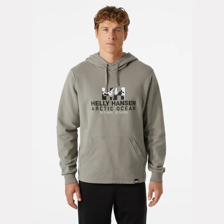 Helly Hansen Men’s Arctic Ocean Organic Cotton Hoodie Hættetrøje Herre -