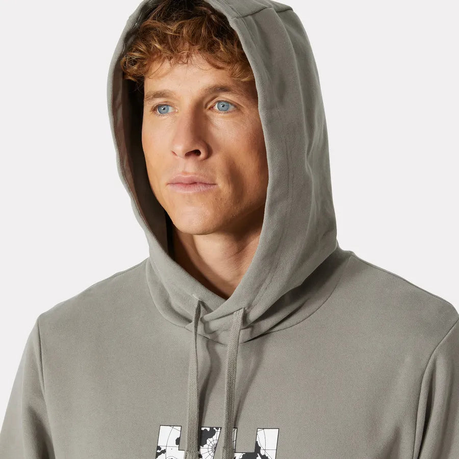 Helly Hansen Men’s Arctic Ocean Organic Cotton Hoodie Hættetrøje Herre -