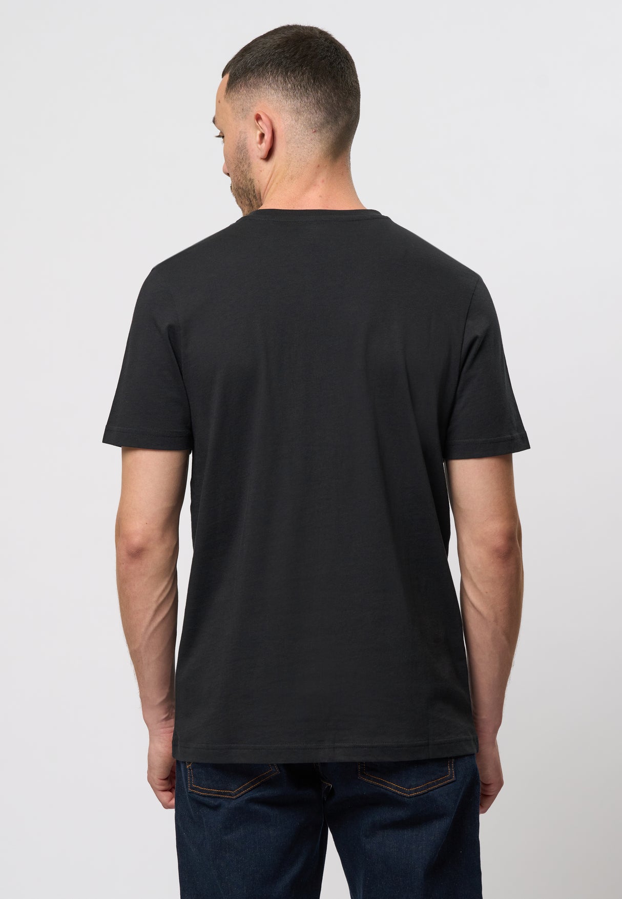 Kappa Logo Cafers T-shirt Herre - Black -