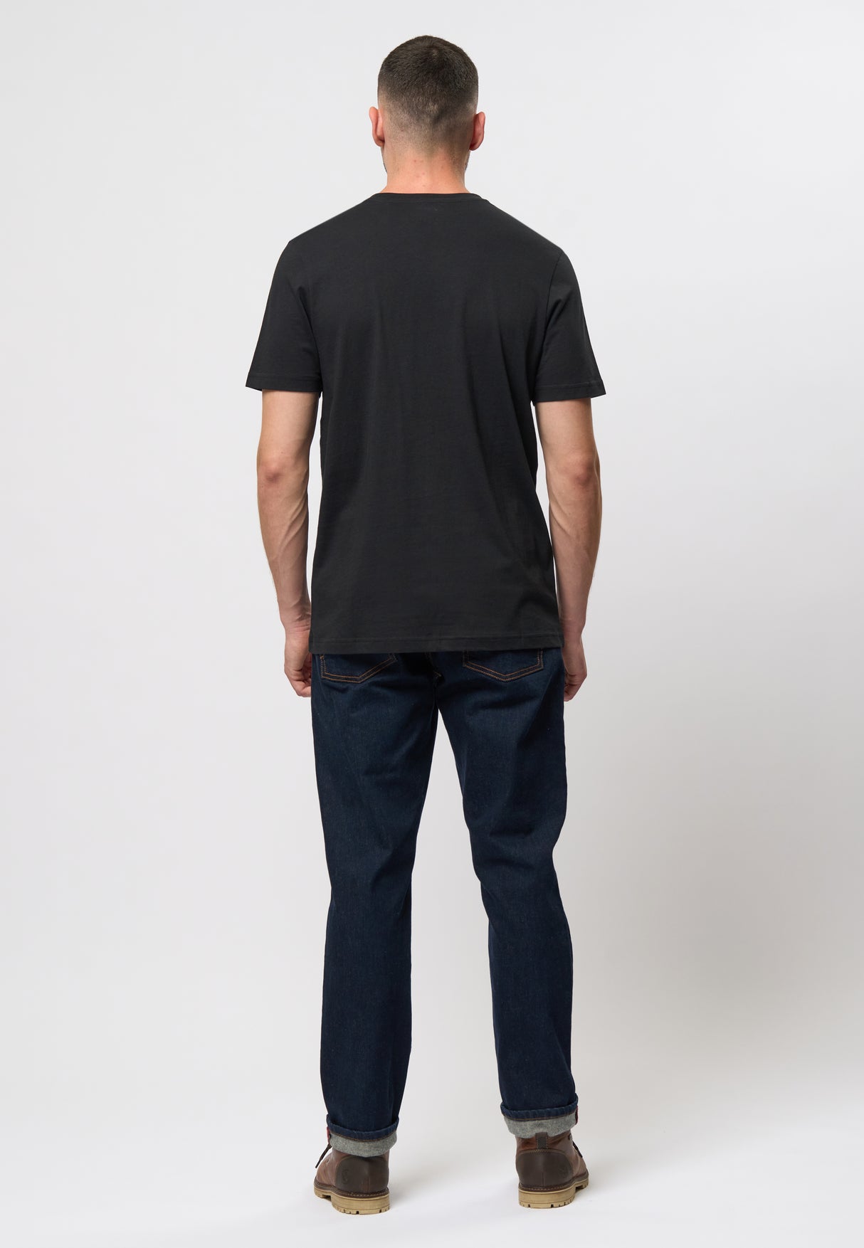 Kappa Logo Cafers T-shirt Herre - Black -