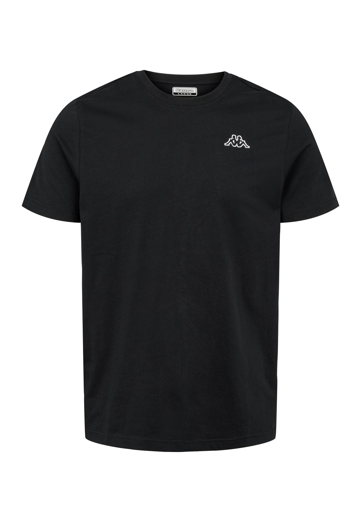 Kappa Logo Cafers T-shirt Herre - Black - Black